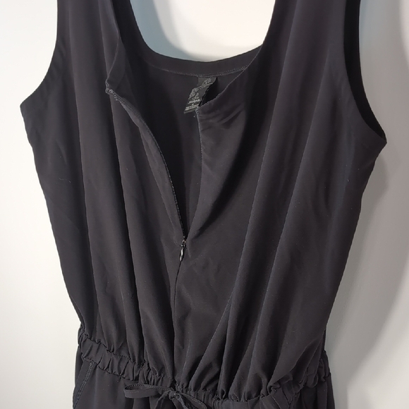 Prana | Railay Black Full Jumpsuit with Drawstring Waistband And Pockets Size M - Picture 10 of 10